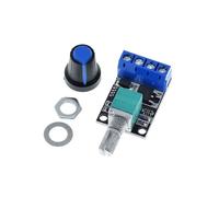 Controlador de Velocidad de Motor PWM de 5V-16V CC 10A, Controlador de Velocidad de Motor de Bajo Voltaje, Módulo de Accionamiento Ajustable PWM