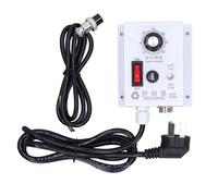 Controlador de velocidad de ventilador con control de velocidad ajustable con controles de dial Regulador de motor universal de CA/CC de velocidad