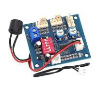 Controlador de velocidad de ventilador de CPU para PC PWM con sonda de temperatura, 12 V CC 5 A - Stlxy