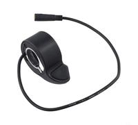 Controlador de velocidad del acelerador de pulgar para Super 73 para bicicleta eléctrica RX, acelerador ajustable de 24 V-72 V con agarre cómodo, plástico sensible para accesorio de control de dial