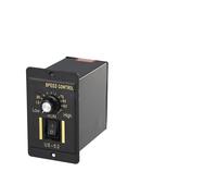 Controlador de velocidad del motor CA 220 V 25-2500 W rotación ajustable hacia adelante hacia atrás con arranque suave, carcasa ABS ignífuga, para regulación 90-1400r/min, modelo US-52