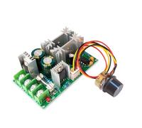 Controlador de Velocidad del Motor CC 12V 24V 36V 48V 20A Regulador de Corriente PWM Velocidad Ajustable Regulador de Voltaje Módulo de Accionamiento para Motor