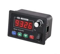 Controlador de velocidad del motor CC 12V 24V, interruptor bidireccional hacia adelante y marcha atrás con pantalla digital, regulador para 10-55V