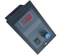 Controlador de velocidad del motor CC de 10 V-50 V 40 A para regulador PWM con función de avance/retroceso para motores cepillados, módulo de controlador ajustable (D2201-40A)