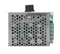 Controlador de velocidad del motor DC 12-50V 30A 1500W Regulador de velocidad del motor ajustable PWM con carcasa paso a paso