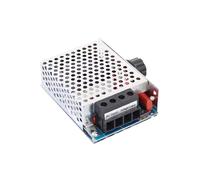 Controlador de velocidad del motor de 10000W, regulador de voltaje SCR de alta potencia CA 110V-220V, controlador de velocidad, termostato atenuador con ventilador de refrigeración
