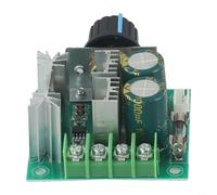 Controlador de velocidad del motor de 12V-40V DC, 10A ajustable para regulador de voltaje PWM con interruptor de control