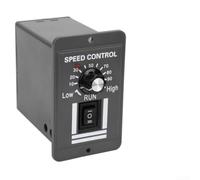 Controlador de velocidad del motor de 20 A CC para rango de voltaje 12 60 V con función de marcha atrás hacia adelante y ajuste de velocidad de perilla para un control preciso del motor