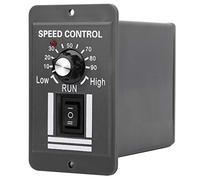 Controlador de Velocidad del Motor de CC, DC12-60V 20A Controlador de Velocidad del Motor del Cepillo de CC Controlador del Motor de Velocidad del Regulador