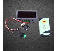 Controlador de velocidad del motor de CC Universal DC 6V 12V / 24V Controlador de velocidad Pantalla digital con control remoto IR Para cami¨®n de autom¨®vil Motor