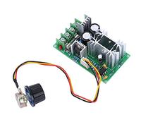 Controlador de Velocidad del Motor de Corriente continua 9 60V 20A Tarjeta de Controlador de Velocidad de Motor Eléctrico de Corriente Continua Regulador de Velocidad del Motor PWM