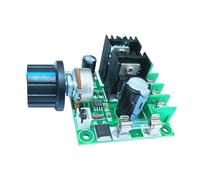 Controlador de velocidad del motor PWM de 9 V a 50 V 10 A CC para ventiladores robóticos y proyectos electrónicos, controlador de velocidad de motor Pwm
