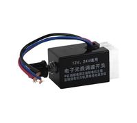 Controlador de velocidad del Motor Universal DC 12V 24V, interruptor, Control del calentador del ventilador de alta potencia con disipador de calor para descongeladores de