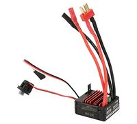Controlador de velocidad eléctrico 60A, ESC para motor cepillado 540 RC, ESC de alto rendimiento con tarjeta de programa, múltiples funciones de protección para camiones sobre