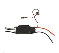 Controlador de velocidad eléctrico sin escobillas ESC 80A 200A para barco RC con construcción de metal y bloque de agua para mantener una temperatura de funcionamiento óptima (80 A)