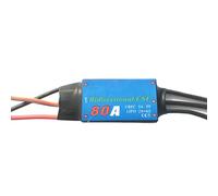 Controlador de velocidad electrónico bidireccional sin escobillas de 20A/40A/50A/60A/80A para control remoto de coche, vehículo, hélice, coche, barco