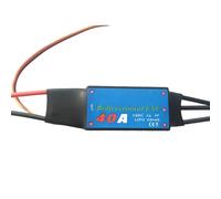 Controlador de velocidad electrónico bidireccional sin escobillas de 20A/40A/50A/60A/80A para control remoto de coche, vehículo, hélice, coche, barco