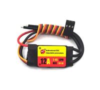 Controlador de velocidad electrónico sin escobillas de 12 A, 20 A, 40 A, 60 A, 80 A, 100 A, salida de potencia bidireccional, control remoto de velocidad del vehículo, control de motor sin escobillas