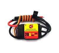 Controlador de velocidad electrónico sin escobillas de 12 A, 20 A, 40 A, 60 A, 80 A, 100 A, salida de potencia bidireccional, control remoto de velocidad del vehículo, control de motor sin escobillas