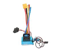 Controlador de velocidad electrónico sin escobillas RC 120A, programable, impermeable y resistente al polvo, con 9 niveles de aceleración, con conector XT60, compatible con coches