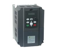 Controlador de velocidad motor bomba agua confiable - Nuevo mini convertidor frecuencia variable, conversión 220 V 1P a 3P V/380(220/V 5.5KW(Black))