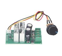 Controlador de Velocidad Motor DC, DC6 - 60V, 20A, Regulador PWM con Potenciómetro, Alta Precisión y Durable - Fácil Operación con Perilla, Compatible con Señal Analógica, Ideal