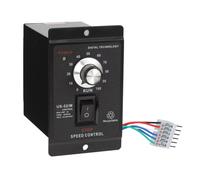 Controlador de velocidad para motor de inducción de engranajes 120W 220V monofásico de 0.12KW 120W 220V para motor de inducción de engranajes de velocidad variable