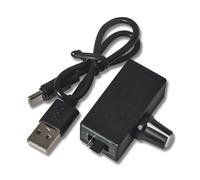 Controlador de velocidad PWM alimentado por USB-C para ventiladores de bajo voltaje de 4 pines - Regulador compacto de 12 V CC con generador de señal integrado y circuito (A)