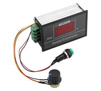 Controlador de Velocidad PWM para Motor DC 6-60V 30A con Pantalla Digital Regulador Ajustable para 12V 24V 36V 48V y Potenciómetro de Control