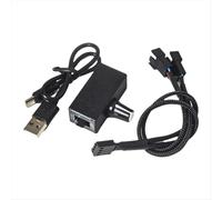 Controlador de velocidad PWM para ventilador de 12 V y 4 pines, fuente de alimentación USB tipo C, para proyectos DIY