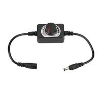 Controlador De Velocidad Variable Para Motor Eléctrico, Interruptor De Control De Velocidad De CC Ajustable De 5-24 V Interruptor De Temperatura De Luz Continua Para Controlador De Velocidad De Taladr