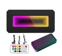 Controlador de ventilador ARGB - Hub de 8 puertos con divisor PWM, algoritmo de prisma y gestión de temperatura, efectos RGB | Uso versátil para overclocking personalizado de PC