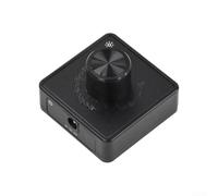 Controlador de ventilador pwm con pantalla digital remota, regulador de 5 V 12 V 24 V CC, soporte USB-C PD QC para proyectos de refrigeración de PC DIY (tipo C 12 V)