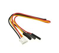 Controlador de Ventilador PWM de 4 Cables y 12 V - Regulador de Velocidad Controlado por Temperatura con Pantalla Digital e Interruptor de