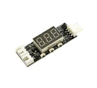 Controlador de Ventilador PWM de 4 Cables y 12 V - Regulador de Velocidad Controlado por Temperatura con Pantalla Digital e Interruptor de