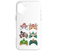 Controlador De Videojuegos Navidad Jugador Niño Niña Funny Xmas Carcasa para iPhone 16 Plus