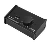 Controlador de Volumen Estéreo Pasivo, Controlador de Monitor de Estudio Pasivo XLR e Interfaz de 3,5 Mm, Control de Silencio Plug and Play para Altavoz