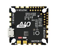 Controlador de vuelo de máquina de cruce de alta corriente de 45 A para FPV estable y filmación profesional, controlador de vuelo ligero para cuadricópteros