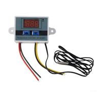 Controlador digital de temperatura para calentador de agua solar XHW3001 de 24 V con control de temperatura preciso y enfriamiento de calefacción de modo dual