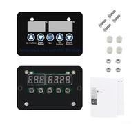 Controlador digital de temperatura ZFX-W1020 con función de interruptor de tiempo para gestión de temperatura programada en varios entornos, soporta entrada de alimentación de 12 V y 24 V (24 V)