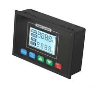 Controlador digital de velocidad del motor CC con salida PWM función de avance hacia atrás y pantalla LCD para motores cepillados de 10 V a 55 V