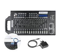Controlador Dmx 512 Canales Dmx512 Controlador para Iluminación de Escenario, Mezcladores de iluminación Mesa Controladora de Luces Consola, Dmx Controller Con Programa Integrado y Función de Dip RDM