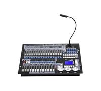 Controlador DMX, Consola 1024 con estuche de vuelo, controlador DJ, for luces cabeza móvil, serie PAR, equipo iluminación escenario para espectáculos de luces