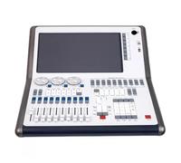 Controlador DMX, Consola de atenuación for iluminación escenario, controlador DMX, I5 V16, conmutación libre, DJ, discoteca, con estuche vuelo(Flight case V16)