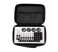 Controlador DMX, Controlador de iluminación de escenario con cabezal móvil y minicontrolador de ala de comando MA2 for fiestas y clubes, equipo profesional. Para DJ, bodas y fiestas(Silver Command Win
