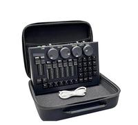 Controlador DMX, Controlador de iluminación de escenario con cabezal móvil y minicontrolador de ala de comando MA2 for fiestas y clubes, equipo profesional.(Black Command Wing)
