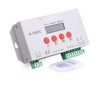 Controlador DMX, Controlador K-1000C K1000C WS2812B WS2811 APA102 T1000S WS2813 LED 2048 píxeles Controlador de proga DC5-24V