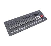 Controlador DMX DMX512 de 192 canales, 16 dispositivos, sin programación de escenas, pantalla LED HD, 2048 kb, para DJs, escenarios, discotecas, faros, máquinas de niebla