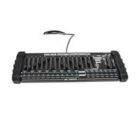 Controlador DMX portátil para luces Controlador de iluminación de 384 canales, consola controladora DMX512 for conciertos en, KTV, DJ y clubes.