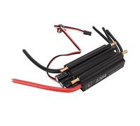 Controlador electrónico de velocidad RC ESC 120A sin escobillas con refrigeración de aleación de aluminio 210 K Erpm BEC de 2 vías de alto rendimiento para barcos RC Motos